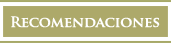 Recomendaciones